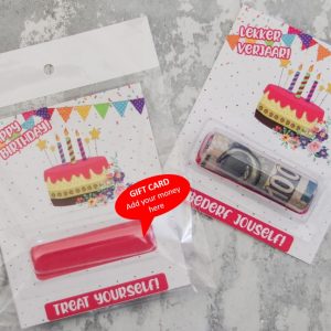 Money Gift Card : Happy Birthday (Pink)